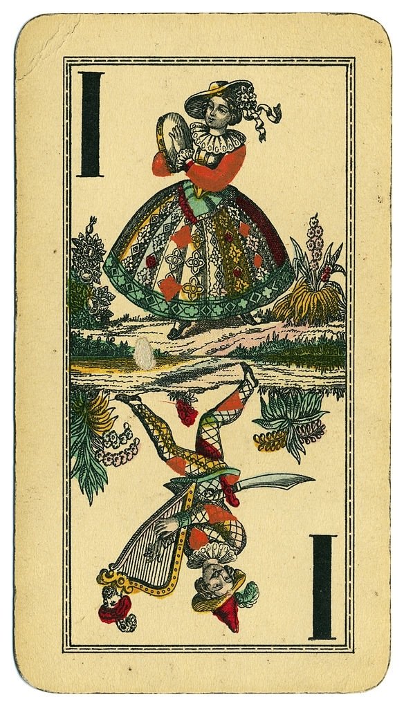 tarot cards of number 1