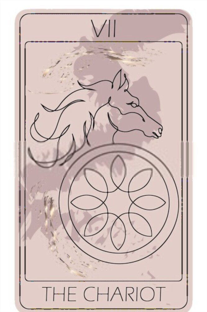 Angel number 7 is considered lucky due to its association with the tarot card, The Chariot.