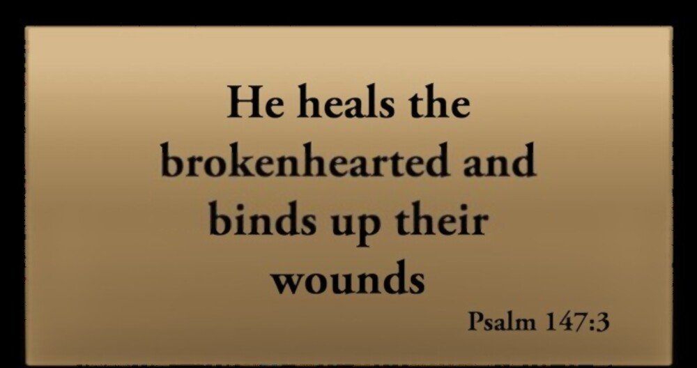 God will heal your broken heart (222 mean in the bible)