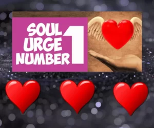 this image introduces the paragraph about soul urge number 1 compatibility