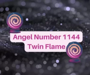 this image introduces the paragraph about angel number 1144 twin flame