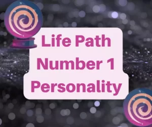 this image introduces the paragraph about Life Path Number 1 Personality