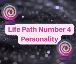 this image introduces the paragraph about Life path number 4 personality