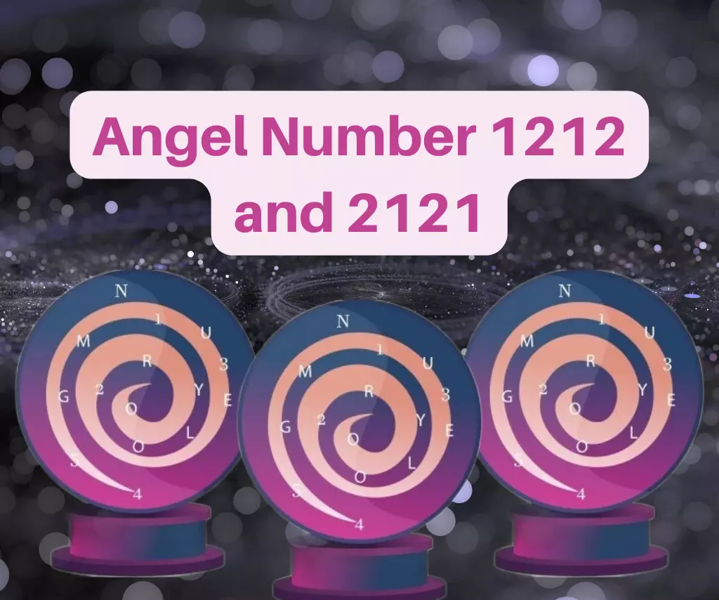 this is the thumbnail for the article about Angel Number 1212 and 2121